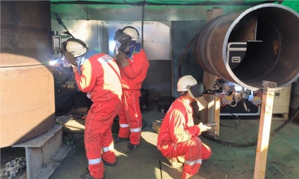 XiongGu Intelligent Welding Machines Boost Efficiency in Offshore Oil and Gas Equipment Manufacturing