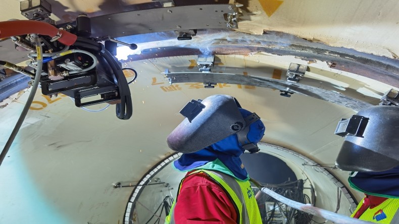 Xionggu automatic welding machines participated in the Nanning Pumped Storage Power Station