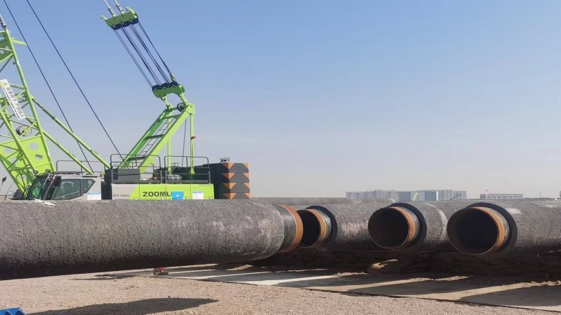 The main line will be put into production in October this year! Xionggu Pipeline Automatic Welding Machine Assists Jiaozhou Bay Submarine Natural Gas