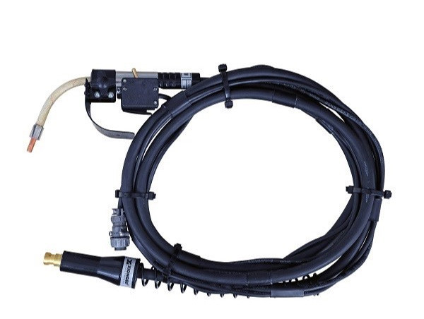 Self-protective welding torch